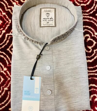 Off-White Luxurious Cotton Panjabi