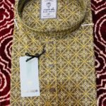 Golden Brown Premium Cotton Panjabi (s355-3)